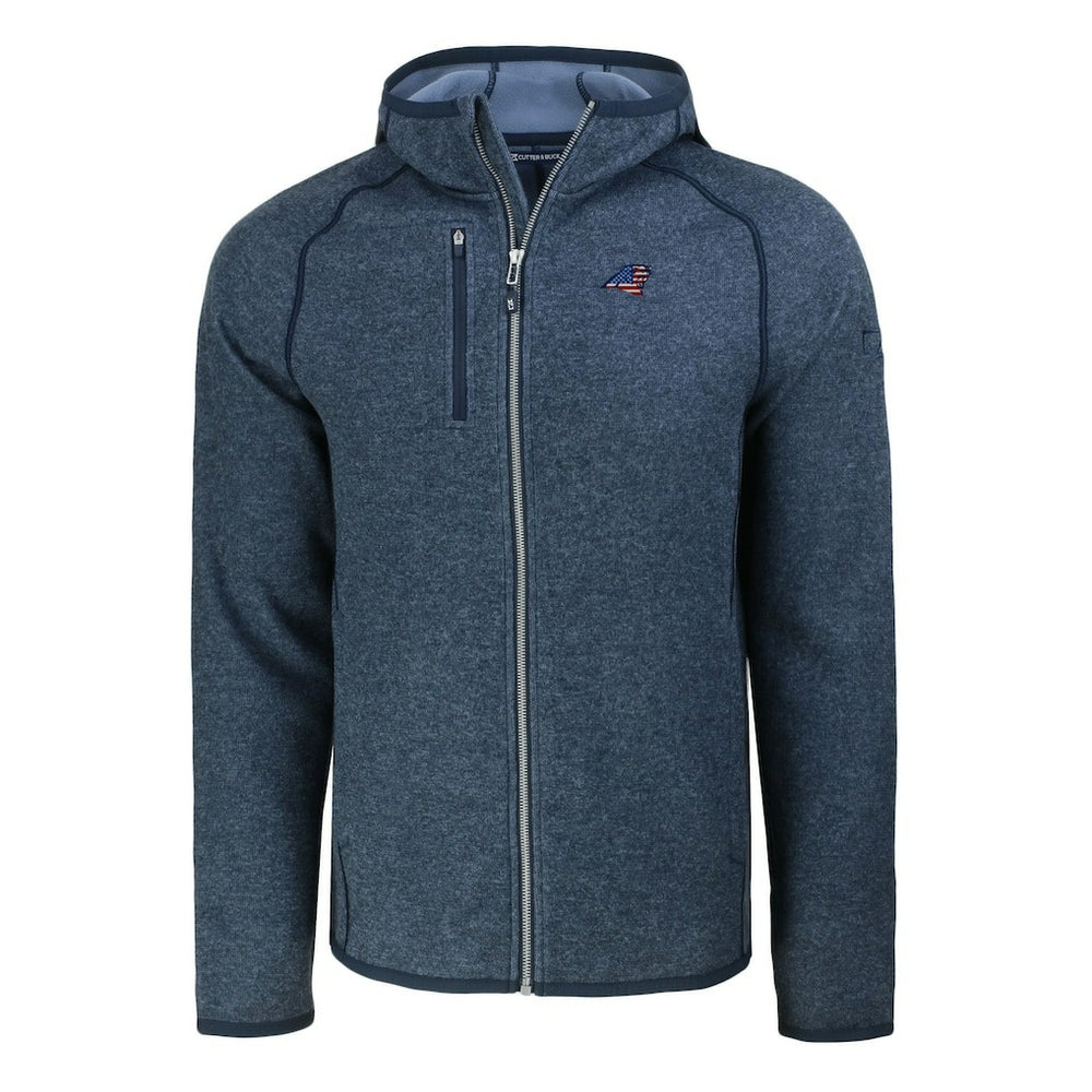 Carolina Panthers Cutter & Buck Americana Mainsail Full-Zip Hooded Jacket | NFL On sale