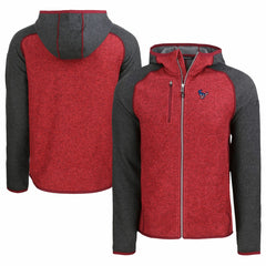 Houston Texans Cutter & Buck Americana Mainsail Full-Zip Hooded Jacket | NFL Outlet
