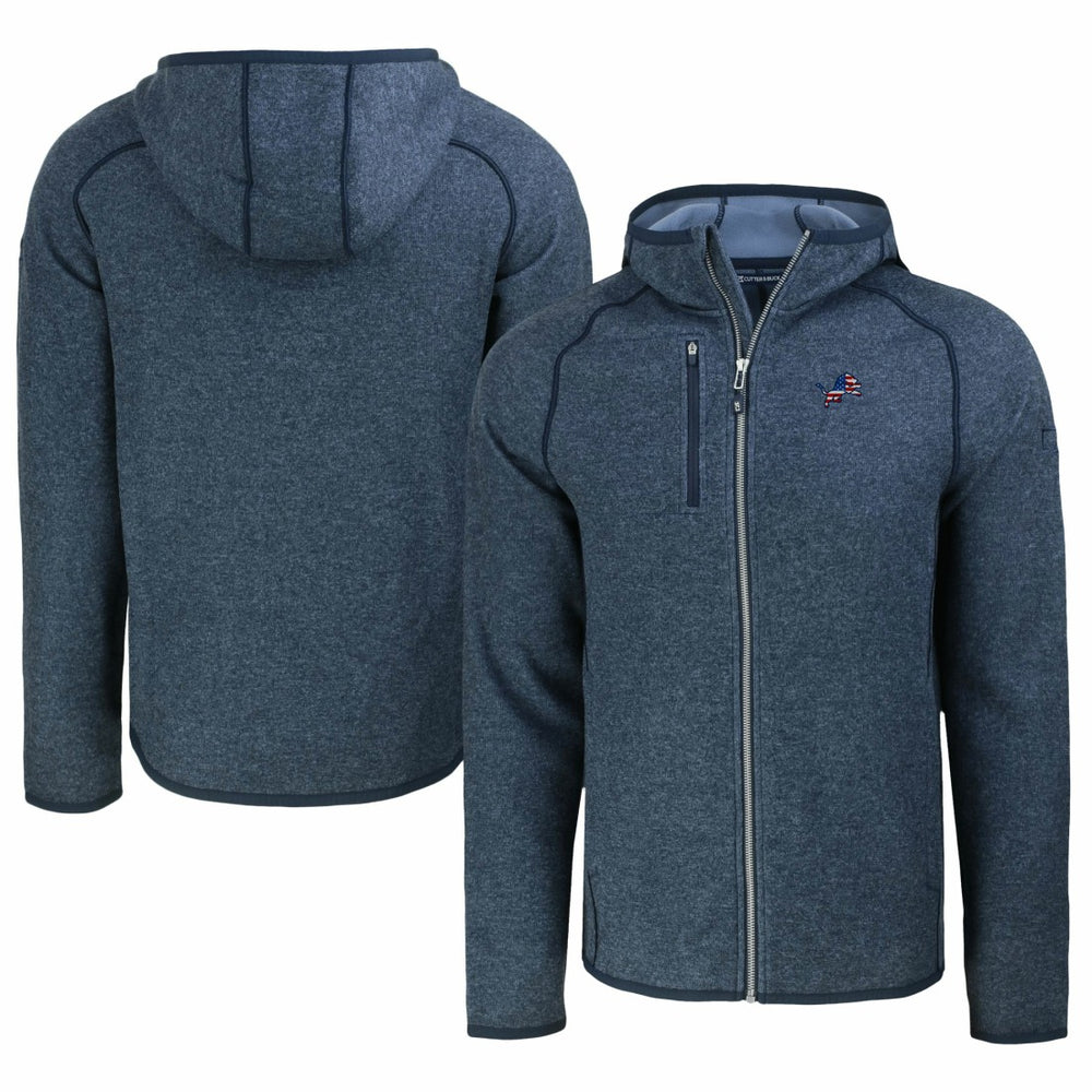 Detroit Lions Cutter & Buck Americana Mainsail Full-Zip Hooded Jacket | NFL US