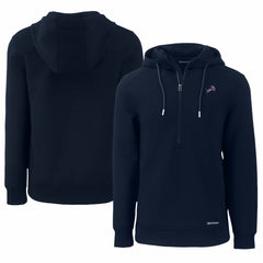 Detroit Lions Cutter & Buck Americana Roam Eco Half-Zip Recycled Pullover Hoodie | NFL New
