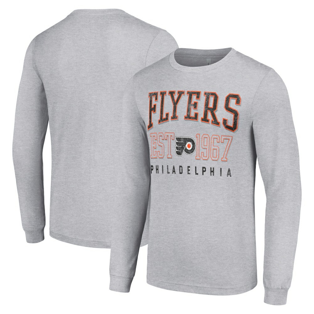 Philadelphia Flyers Starter Retro Graphic Long Sleeve Crew T-Shirt -  NHL T-shirts