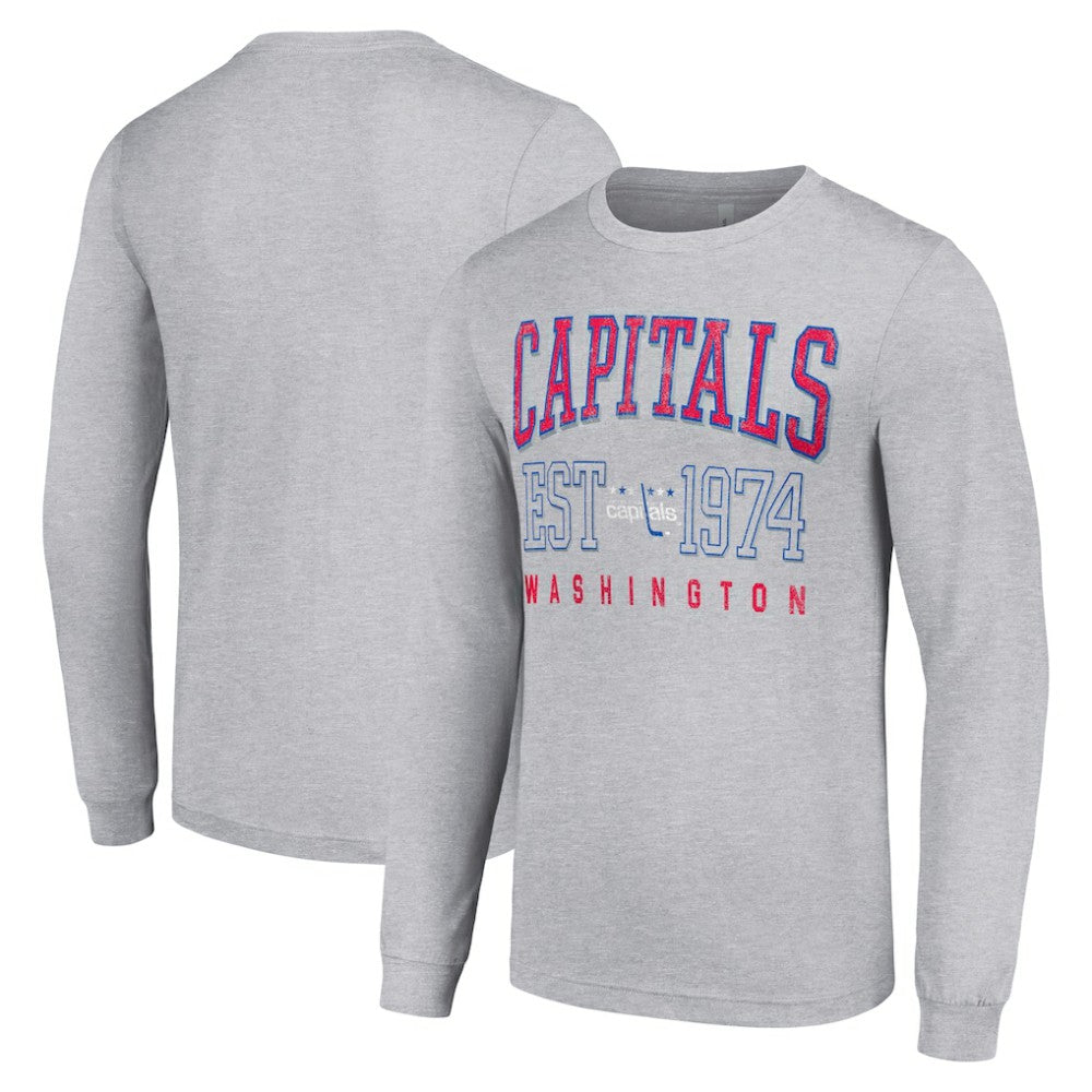 Washington Capitals Starter Retro Graphic Long Sleeve Crew T-Shirt -  NHL T-shirts
