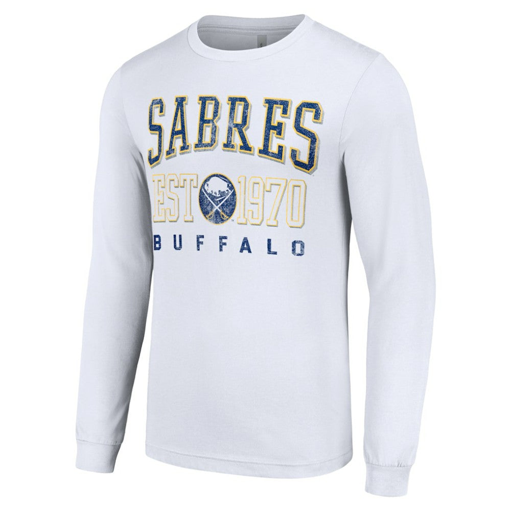 Buffalo Sabres Starter Retro Graphic Long Sleeve Crew T-Shirt -  NHL T-shirts