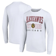 Chicago Blackhawks Starter Retro Graphic Long Sleeve Crew T-Shirt -  NHL T-shirts