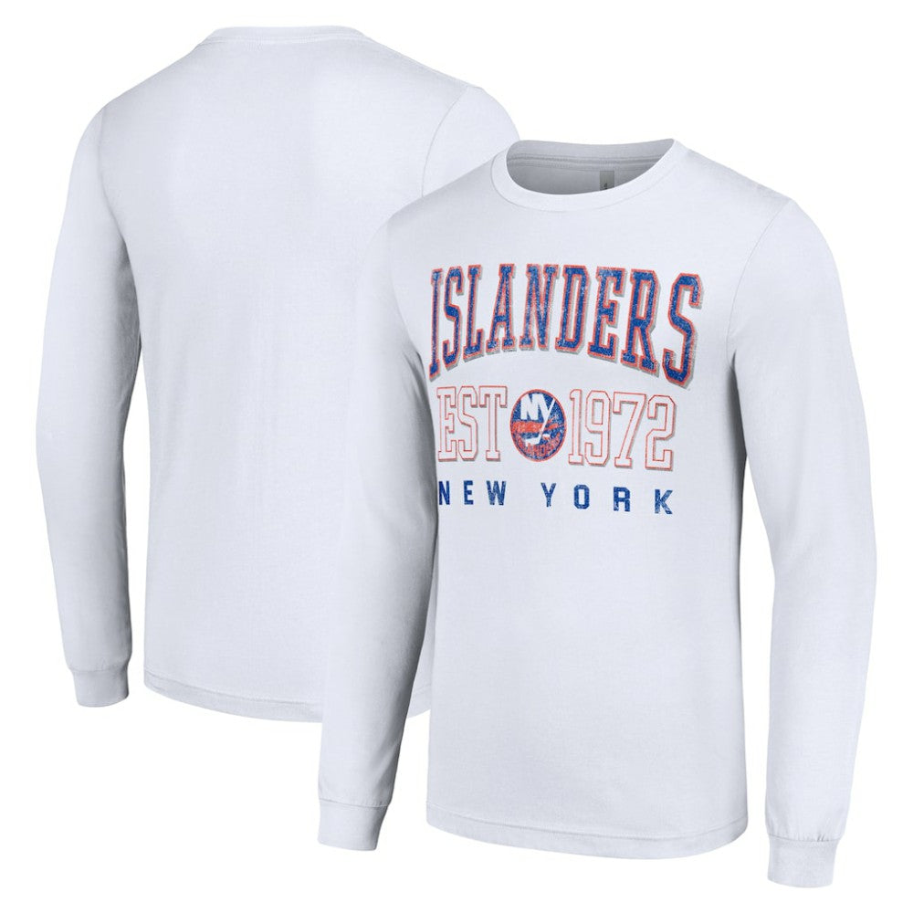 New York Islanders Starter Retro Graphic Long Sleeve Crew T-Shirt -  NHL T-shirts