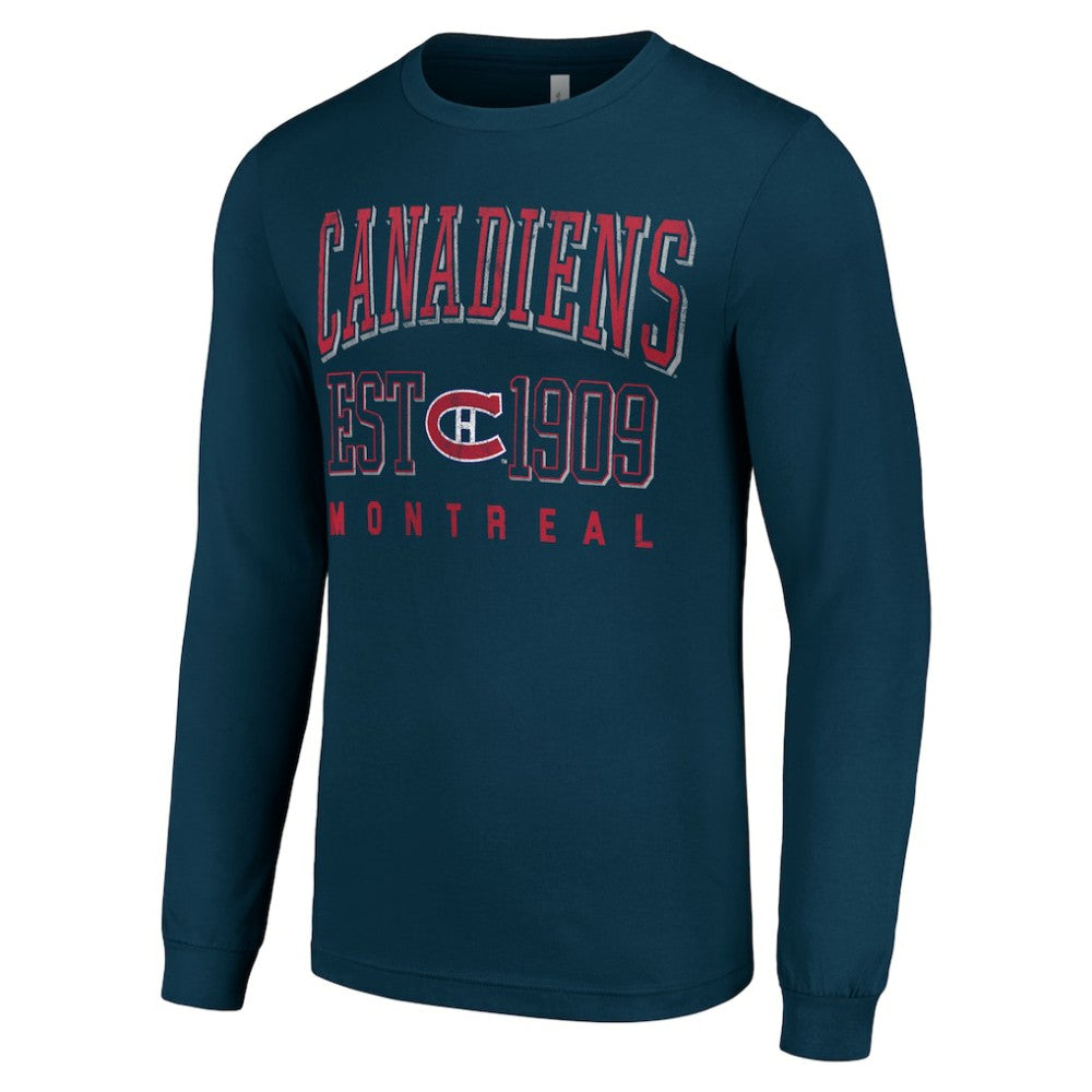 Montreal Canadiens Starter Retro Graphic Long Sleeve Crew T-Shirt -  NHL T-shirts