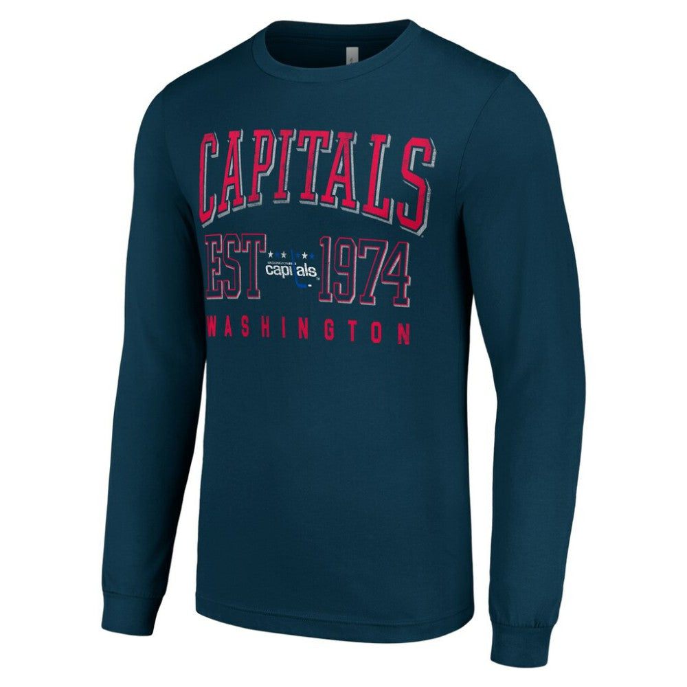 Washington Capitals Starter Retro Graphic Long Sleeve Crew T-Shirt -  NHL T-shirts
