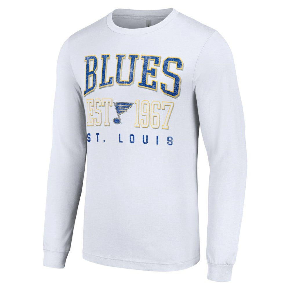 St. Louis Blues Starter Retro Graphic Long Sleeve Crew T-Shirt -  NHL T-shirts