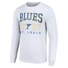 St. Louis Blues Starter Retro Graphic Long Sleeve Crew T-Shirt -  NHL T-shirts