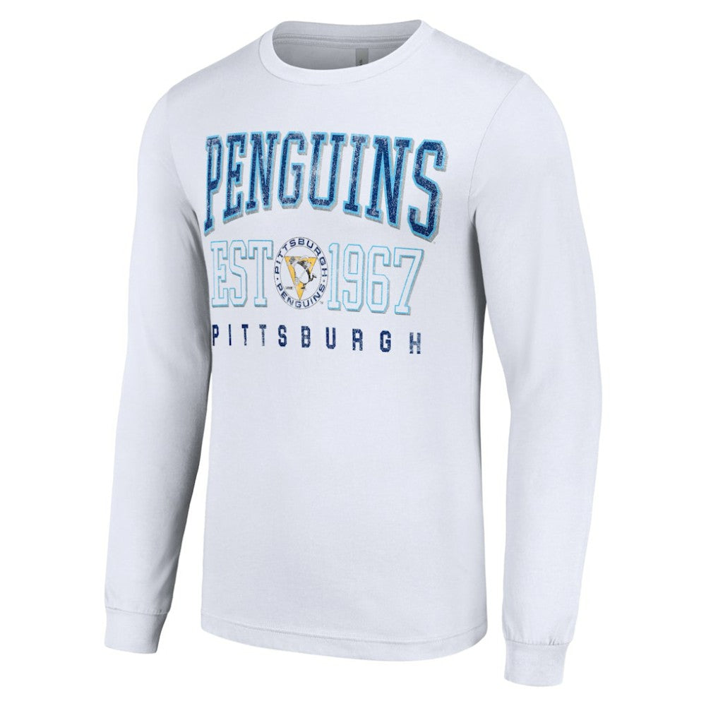 Pittsburgh Penguins Starter Retro Graphic Long Sleeve Crew T-Shirt -  NHL T-shirts