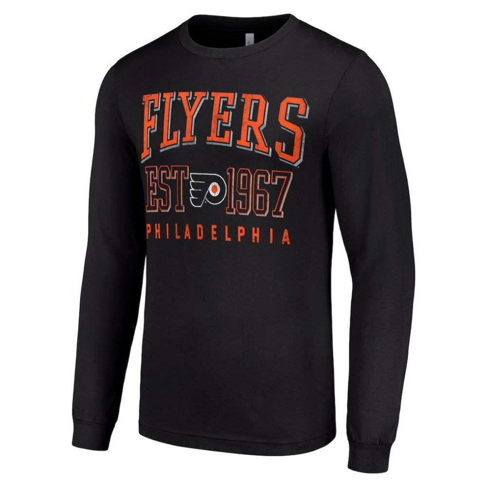 Philadelphia Flyers Starter Retro Graphic Long Sleeve Crew T-Shirt -  NHL T-shirts