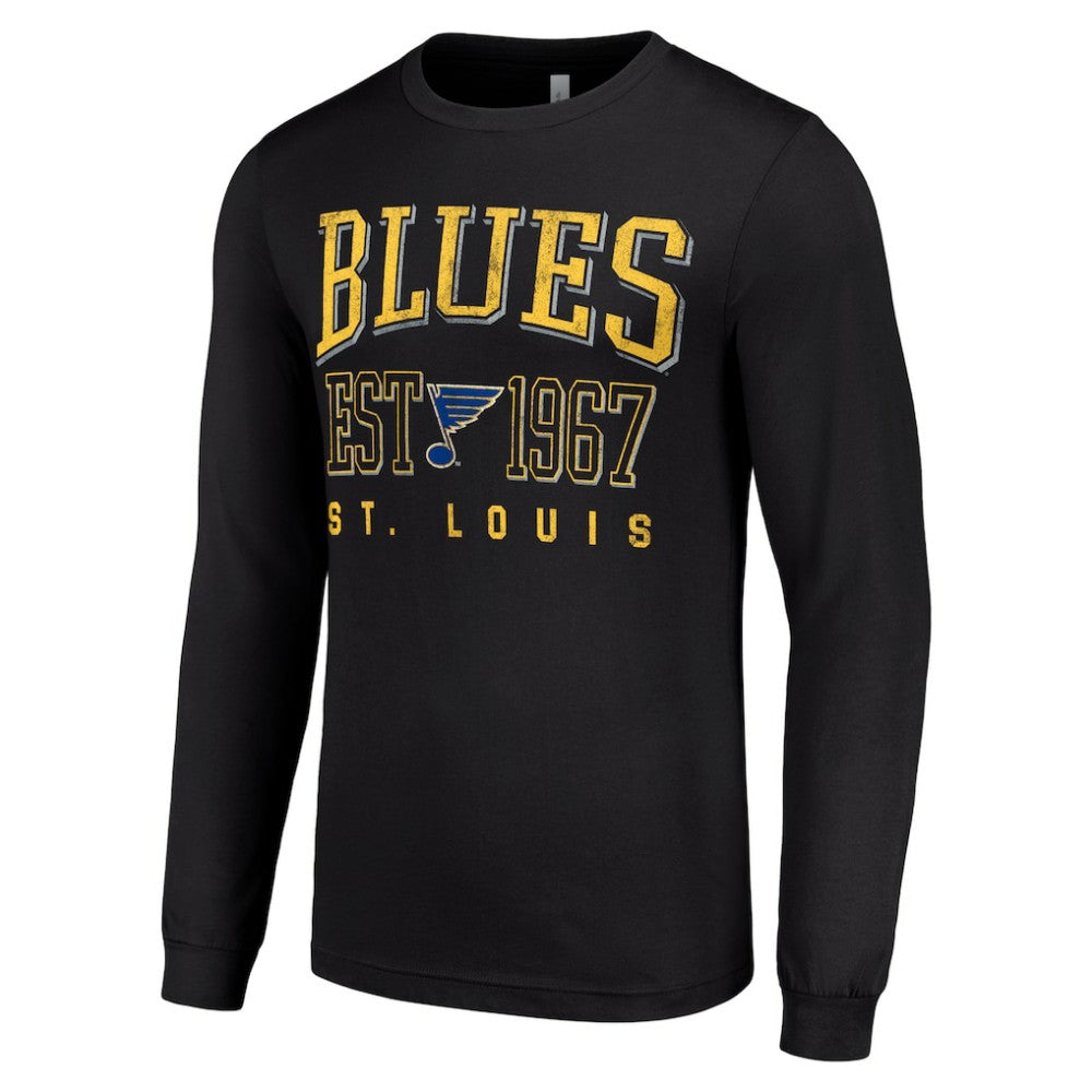 St. Louis Blues Starter Retro Graphic Long Sleeve Crew T-Shirt -  NHL T-shirts