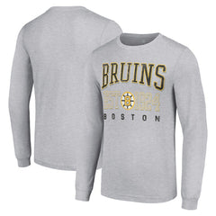 Boston Bruins Starter Retro Graphic Long Sleeve Crew T-Shirt -  NHL T-shirts