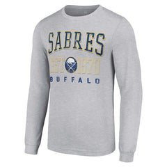 Buffalo Sabres Starter Retro Graphic Long Sleeve Crew T-Shirt -  NHL T-shirts