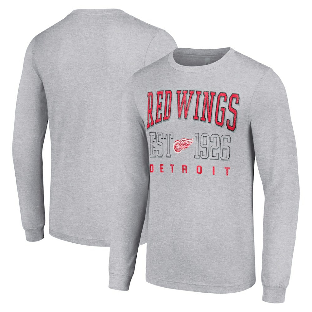 Detroit Red Wings Starter Retro Graphic Long Sleeve Crew T-Shirt -  NHL T-shirts