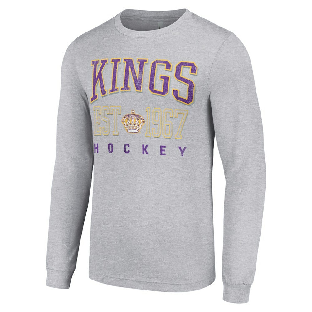 Los Angeles Kings Starter Retro Graphic Long Sleeve Crew T-Shirt -  NHL T-shirts