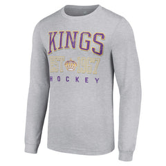 Los Angeles Kings Starter Retro Graphic Long Sleeve Crew T-Shirt -  NHL T-shirts