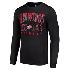 Detroit Red Wings Starter Retro Graphic Long Sleeve Crew T-Shirt -  NHL T-shirts