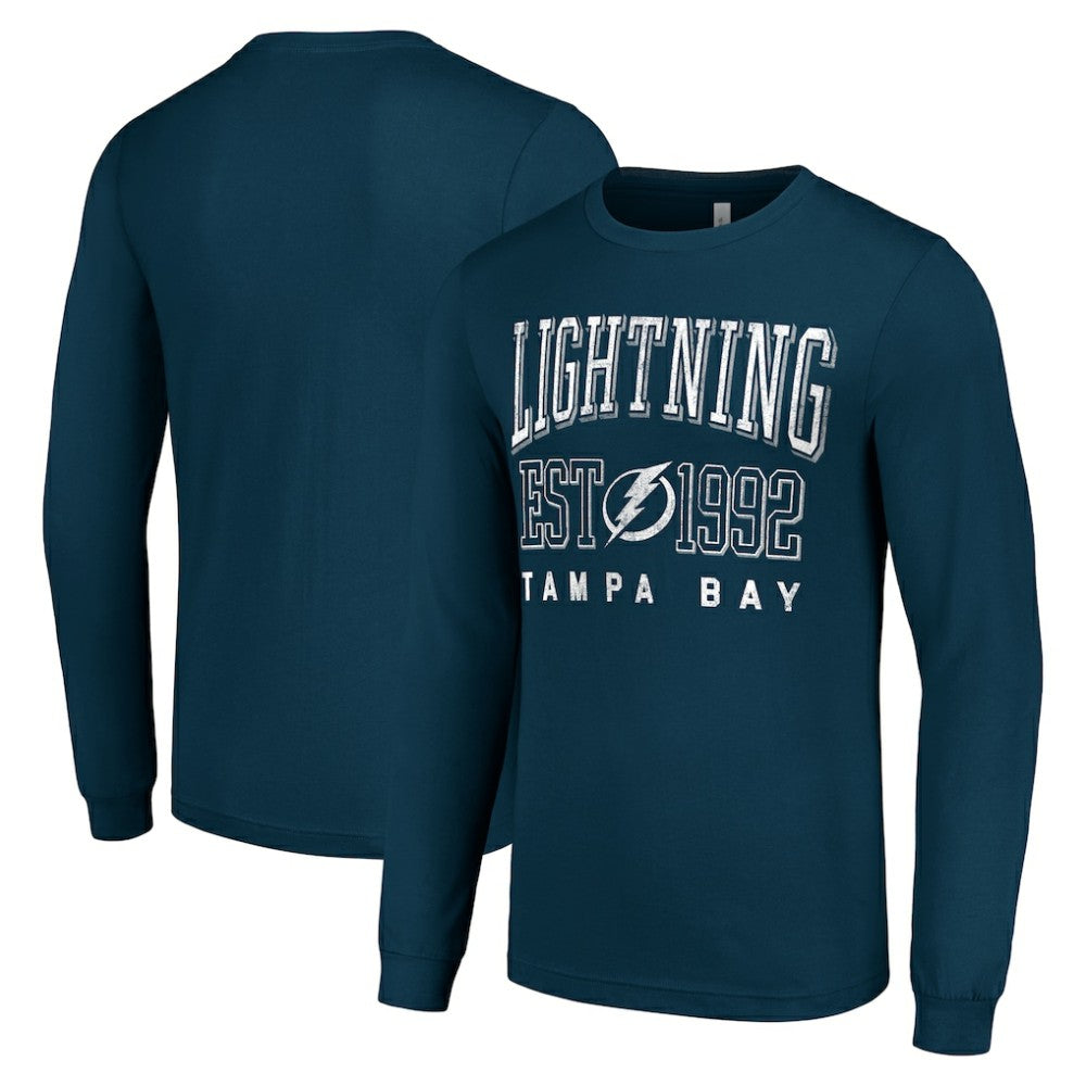 Tampa Bay Lightning Starter Logo Graphic Long Sleeve T-Shirt -  NHL T-shirts