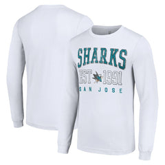San Jose Sharks Starter Logo Graphic Long Sleeve T-Shirt -  NHL T-shirts