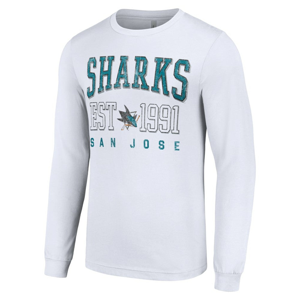 San Jose Sharks Starter Logo Graphic Long Sleeve T-Shirt -  NHL T-shirts