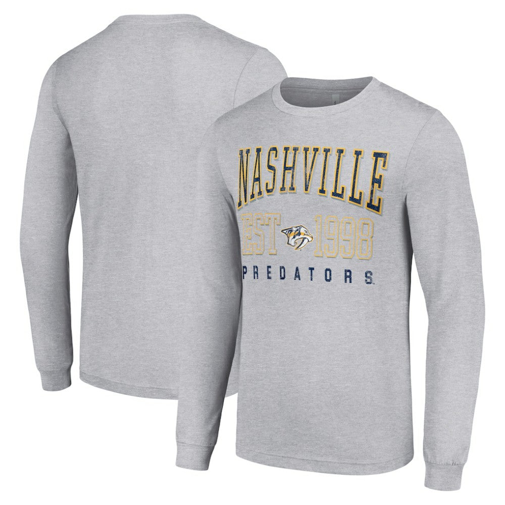Nashville Predators Starter Logo Graphic Long Sleeve T-Shirt -  NHL T-shirts