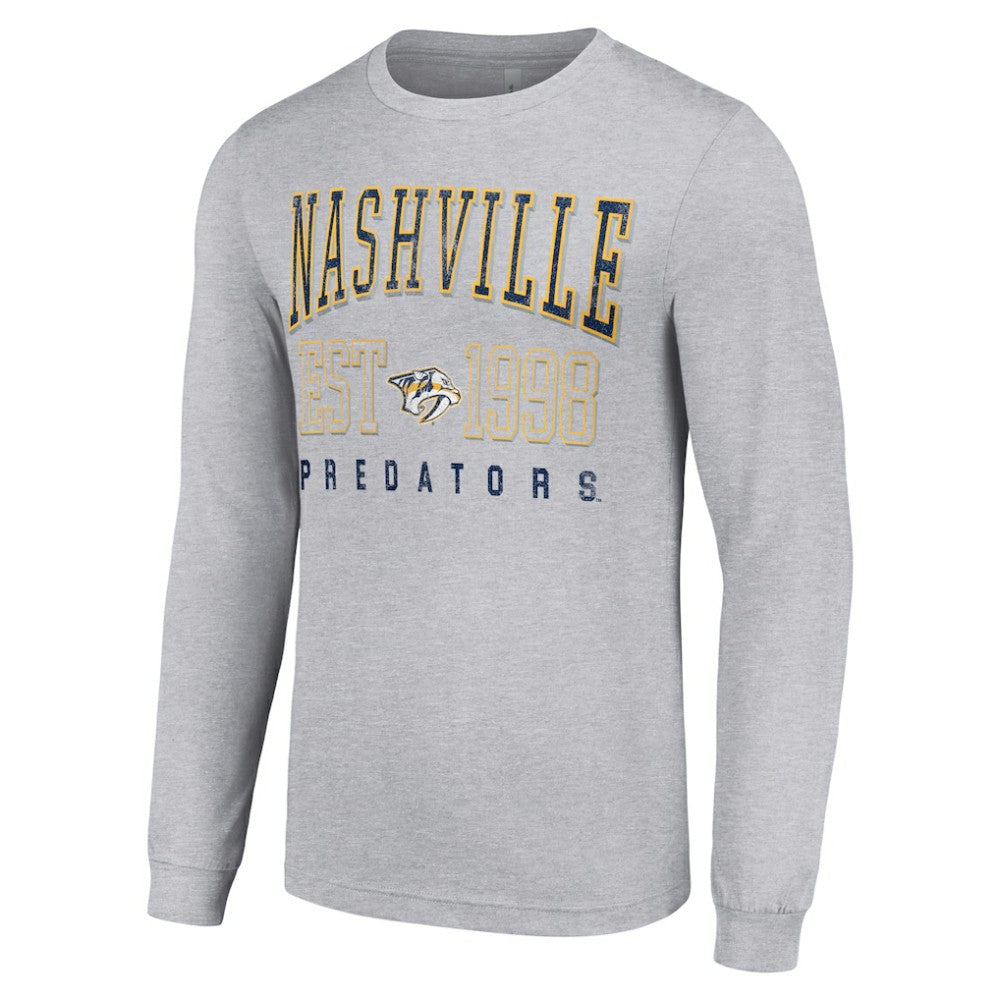 Nashville Predators Starter Logo Graphic Long Sleeve T-Shirt -  NHL T-shirts