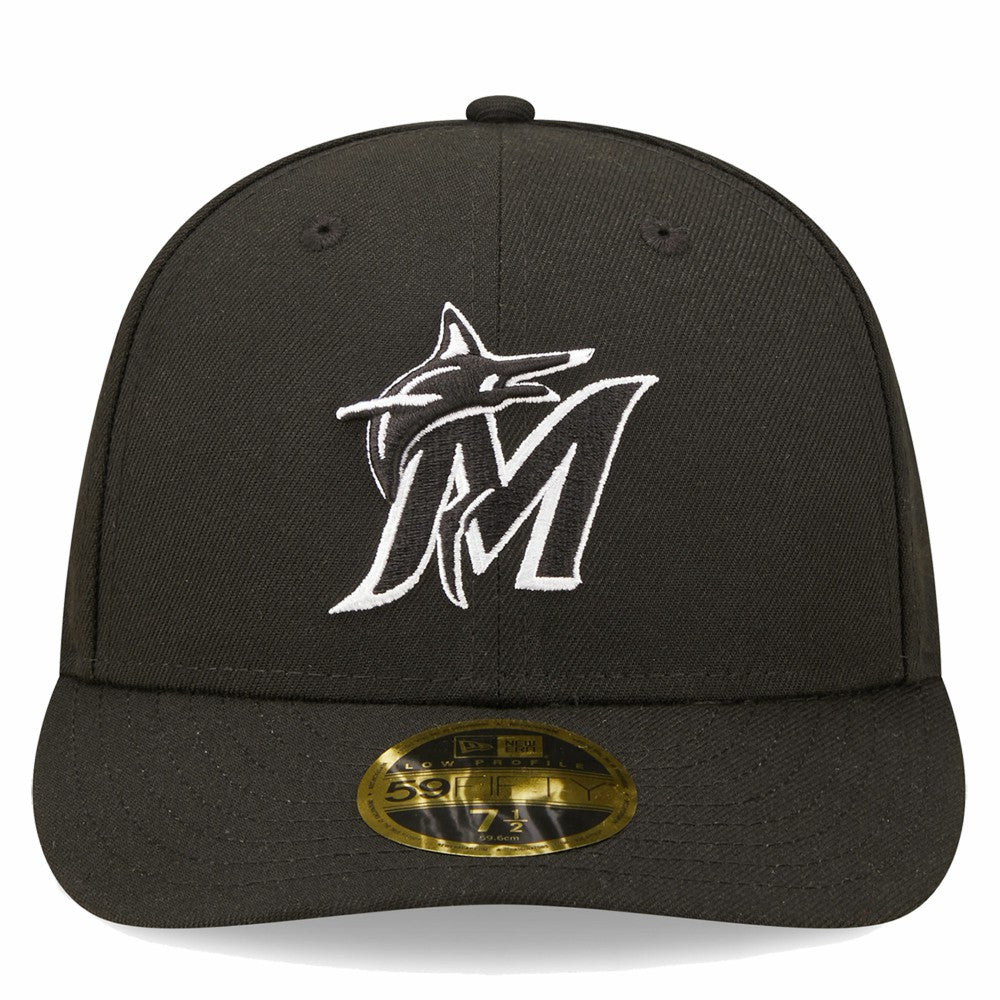 Miami Marlins New Era Low Profile 59FIFTY Fitted Hat - MLB Hats