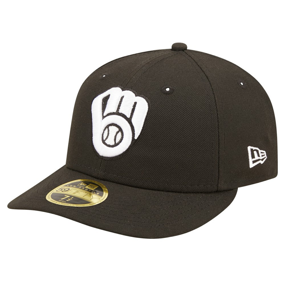 Milwaukee Brewers New Era Low Profile 59FIFTY Fitted Hat - MLB Hats