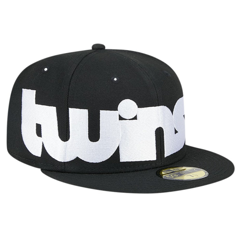 Minnesota Twins New Era Checkered Undervisor 59FIFTY Fitted Hat - MLB Hats