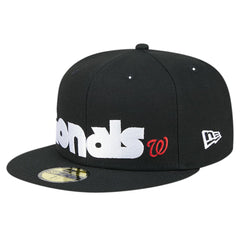 Washington Nationals New Era Checkered Undervisor 59FIFTY Fitted Hat - MLB Hats