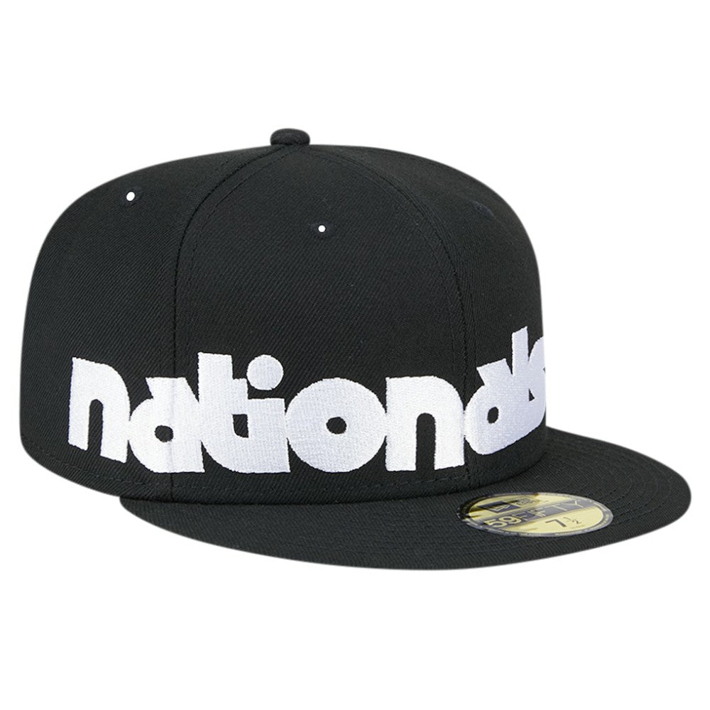Washington Nationals New Era Checkered Undervisor 59FIFTY Fitted Hat - MLB Hats