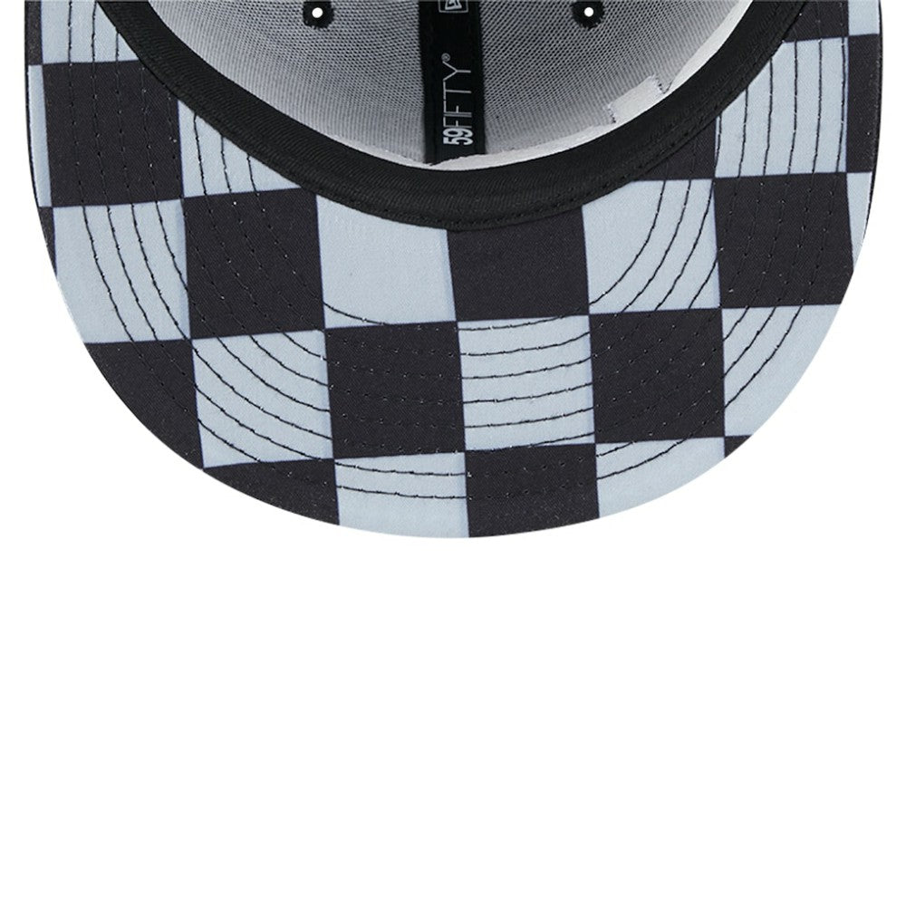New York Yankees New Era Checkered Undervisor 59FIFTY Fitted Hat - MLB Hats