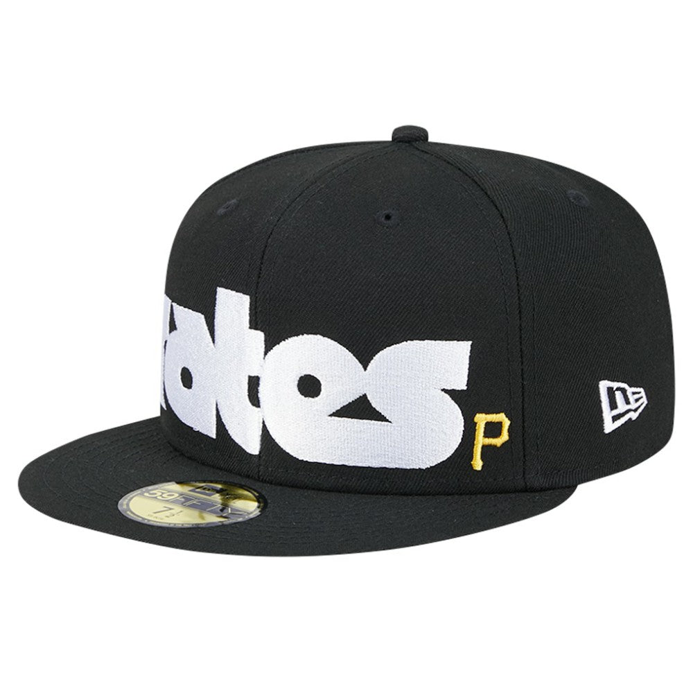 Pittsburgh Pirates New Era Checkered Undervisor 59FIFTY Fitted Hat - MLB Hats