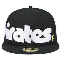 Pittsburgh Pirates New Era Checkered Undervisor 59FIFTY Fitted Hat - MLB Hats