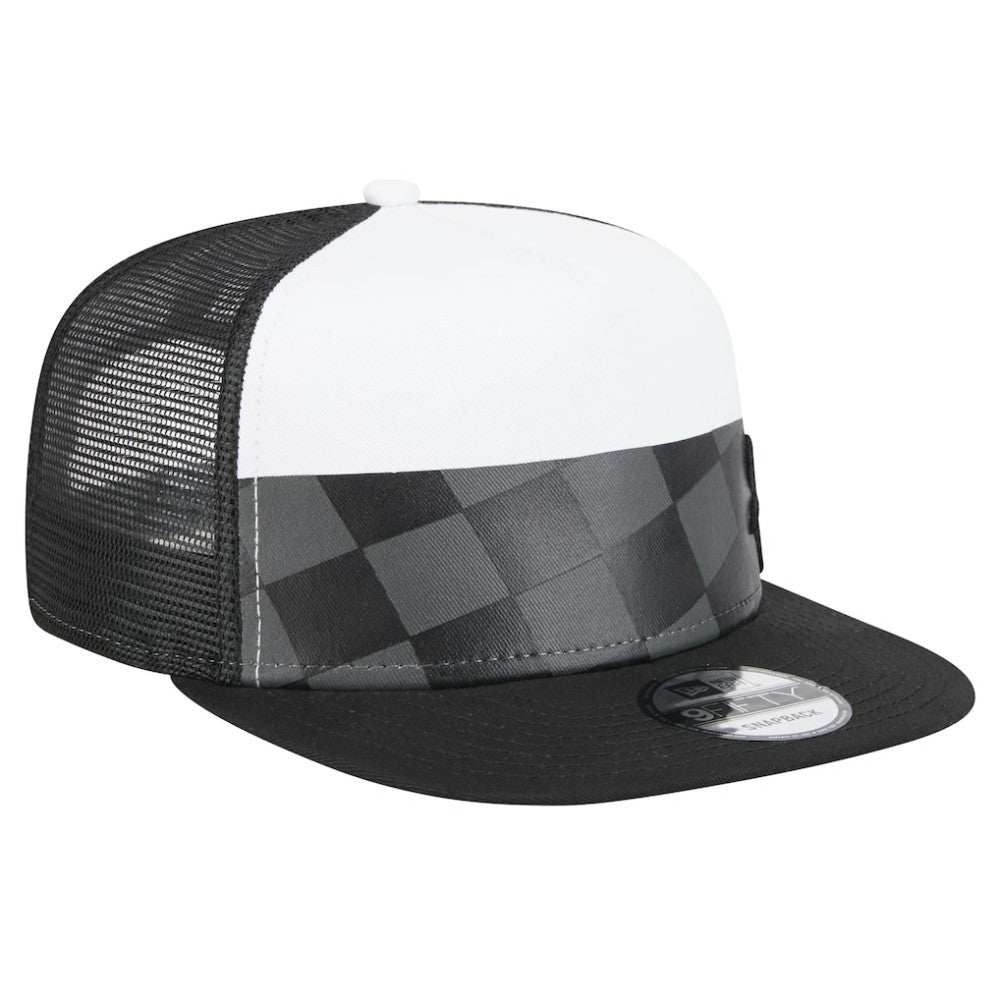 Chicago White Sox New Era Checkmate Trucker 9FIFTY Snapback Hat - MLB Hats