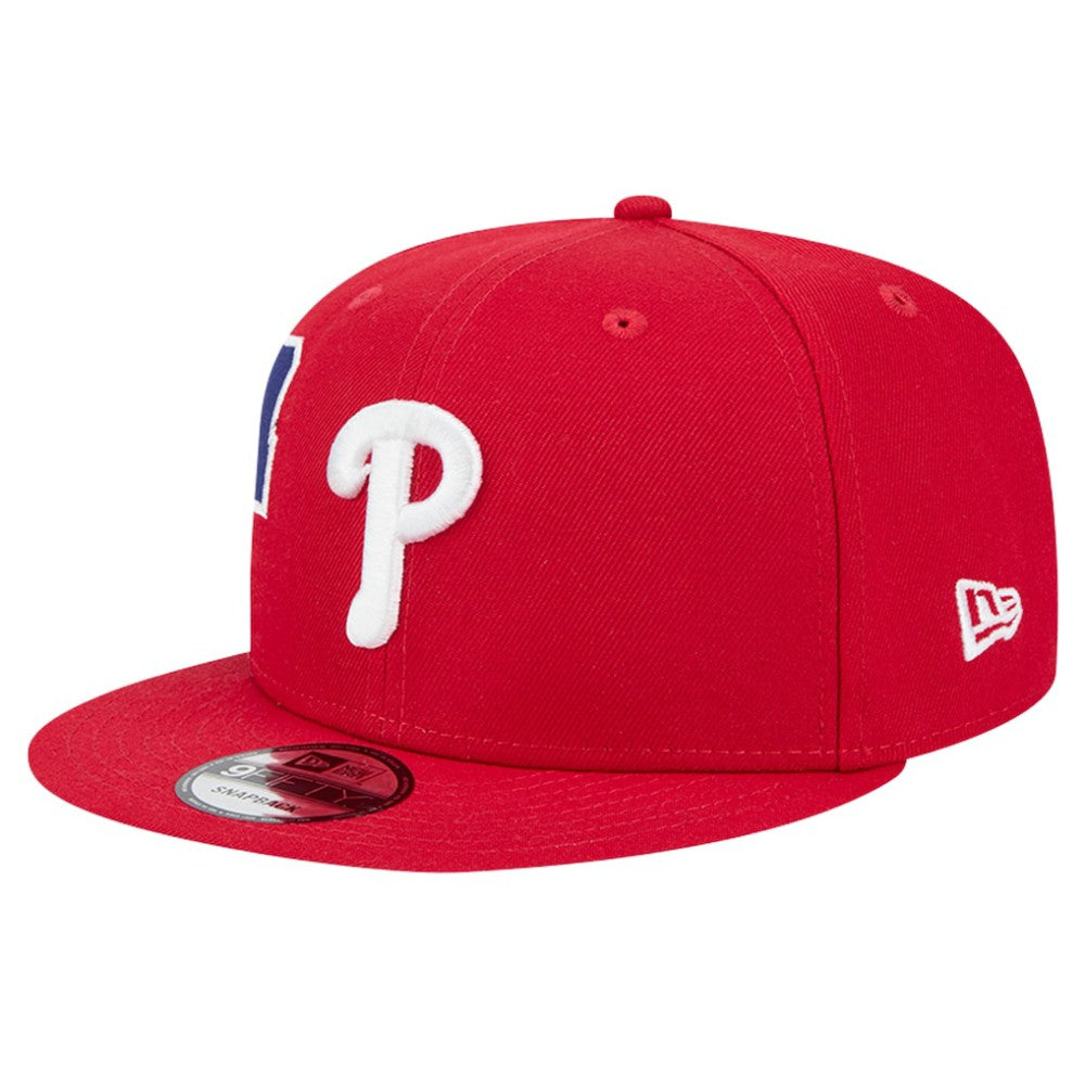 Philadelphia Phillies New Era Logo Strike 9FIFTY Snapback Hat - MLB Hats
