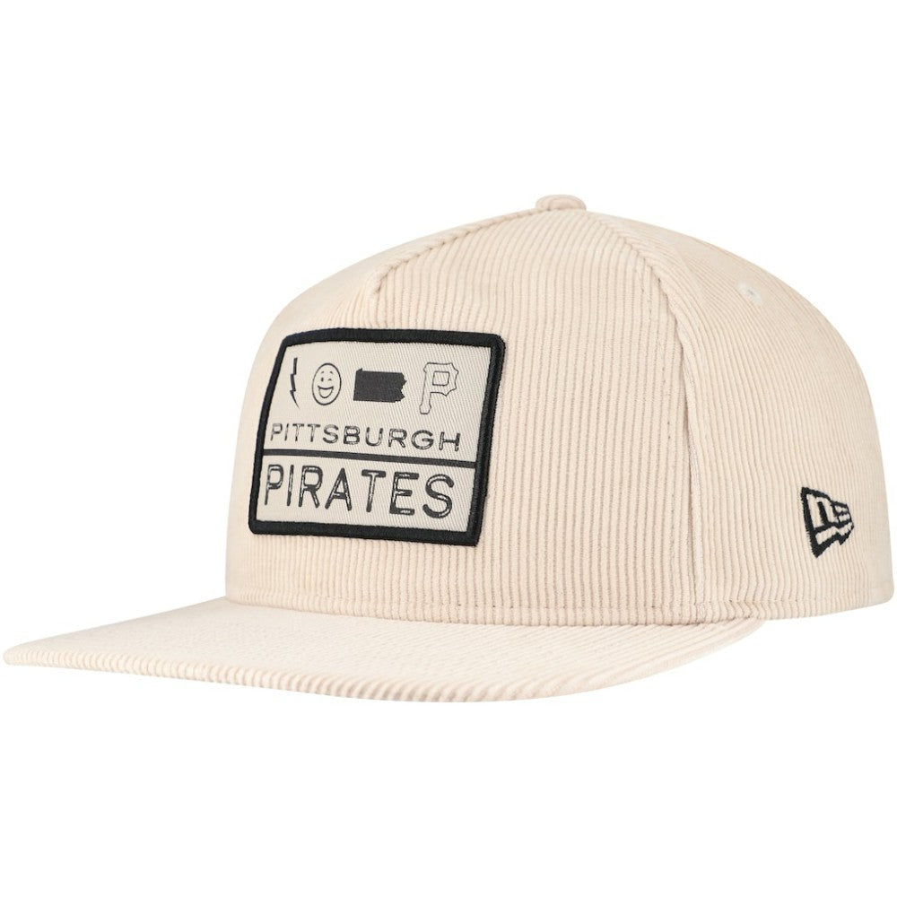 Pittsburgh Pirates New Era Summer Essential Golfer Snapback Hat - MLB Hats