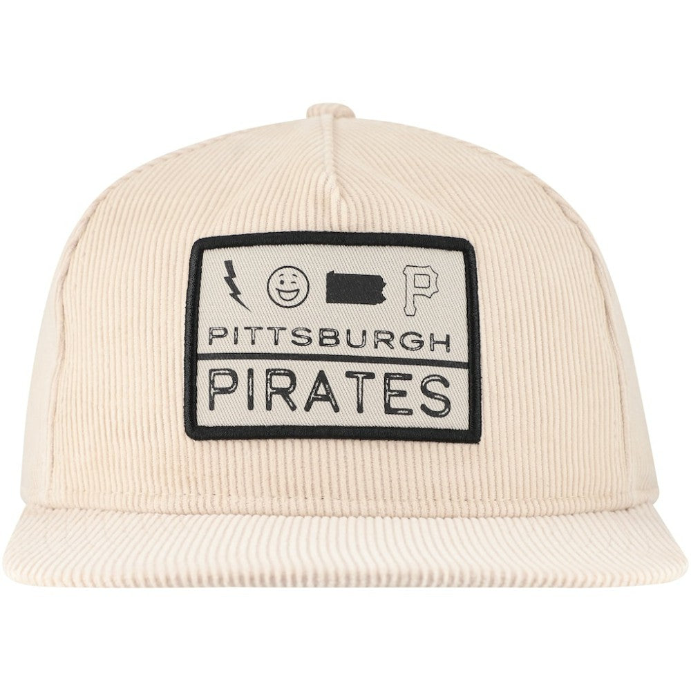 Pittsburgh Pirates New Era Summer Essential Golfer Snapback Hat - MLB Hats