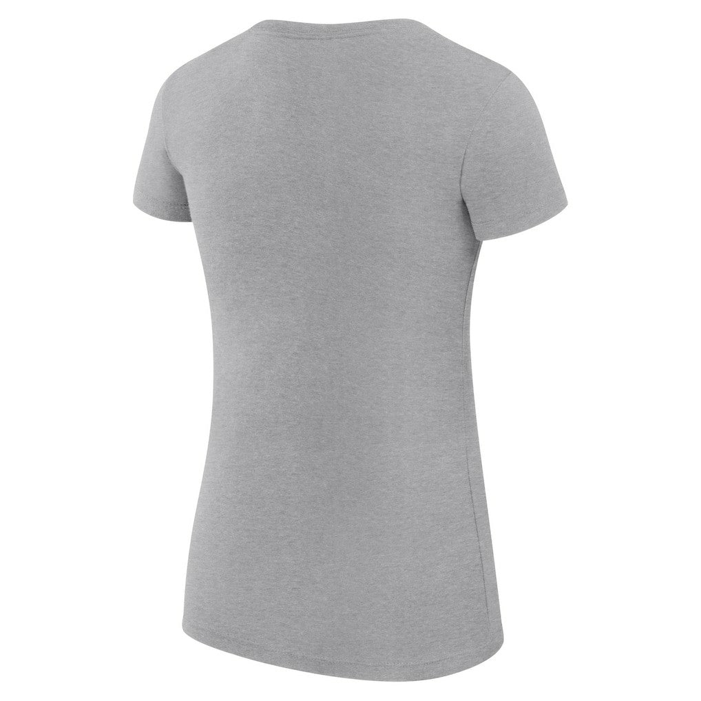 Heather Gray Indiana Pacers G-III 4Her by Carl Banks Women's Super-Slim Fit Lightweight Large City Logo T-Shirt | NBA
