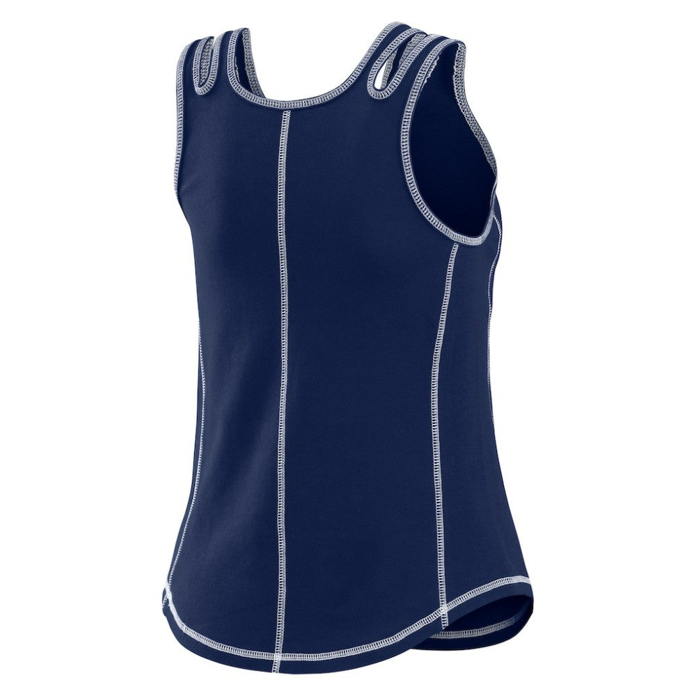 Boston Red Sox WEAR by Erin Andrews Women's Contrast Stitch Tank Top - MLB Tanks