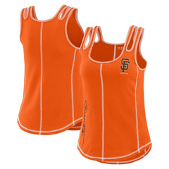 San Francisco Giants WEAR by Erin Andrews Women's Contrast Stitch Tank Top - MLB Tanks
