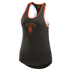 San Francisco Giants WEAR by Erin Andrews Women's Colorblock Racerback Tank Top - MLB Tanks