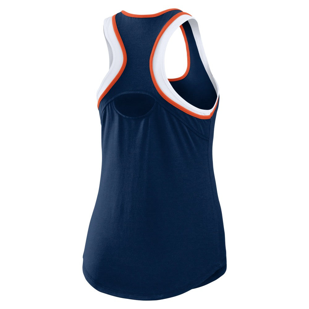 Houston Astros WEAR by Erin Andrews Women's Colorblock Racerback Tank Top - MLB Tanks