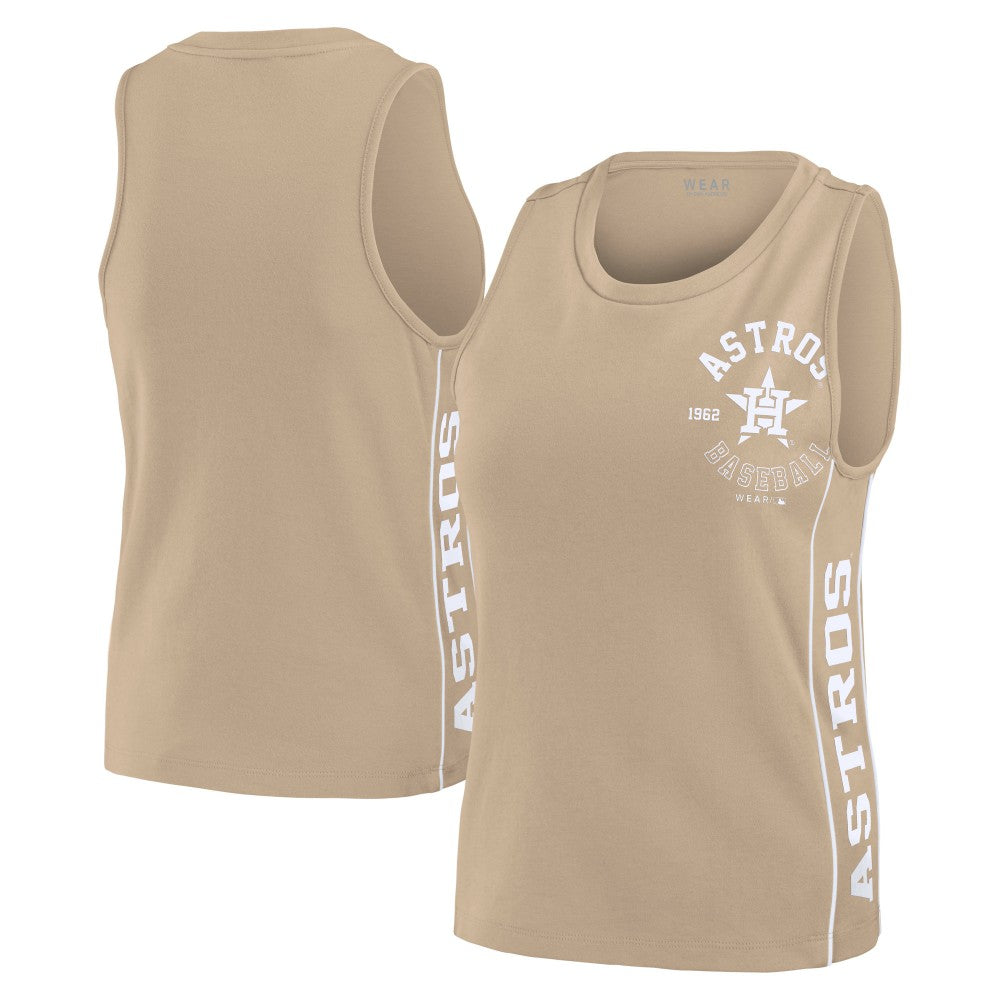 Houston Astros WEAR by Erin Andrews Women's Tonal Tank Top - MLB Tanks