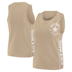 Houston Astros WEAR by Erin Andrews Women's Tonal Tank Top - MLB Tanks