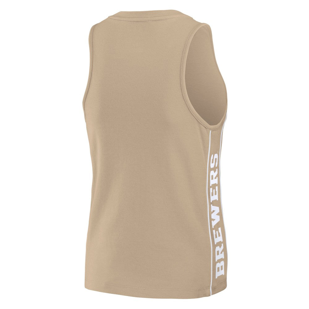 Milwaukee Brewers WEAR by Erin Andrews Women's Tonal Tank Top - MLB Tanks
