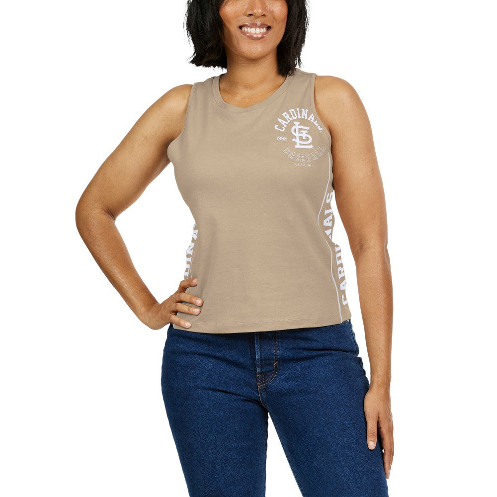 St. Louis Cardinals WEAR by Erin Andrews Women's Tonal Tank Top - MLB Tanks