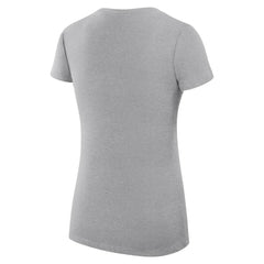 Heather Gray Indiana Pacers G-III 4Her by Carl Banks Women's Super-Slim Fit Lightweight Large City Logo V-Neck T-Shirt | NBA