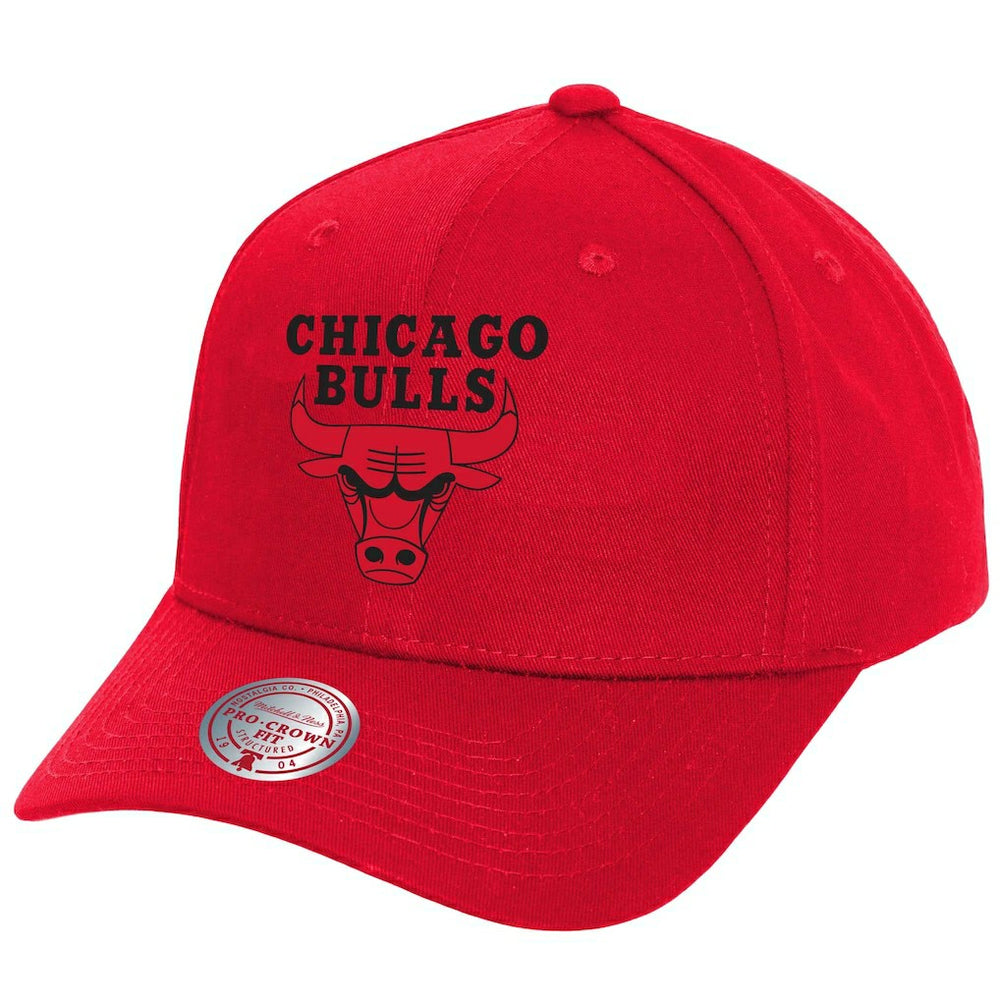 Red Chicago Bulls Fire Red Pro Crown Snapback Hat | NBA